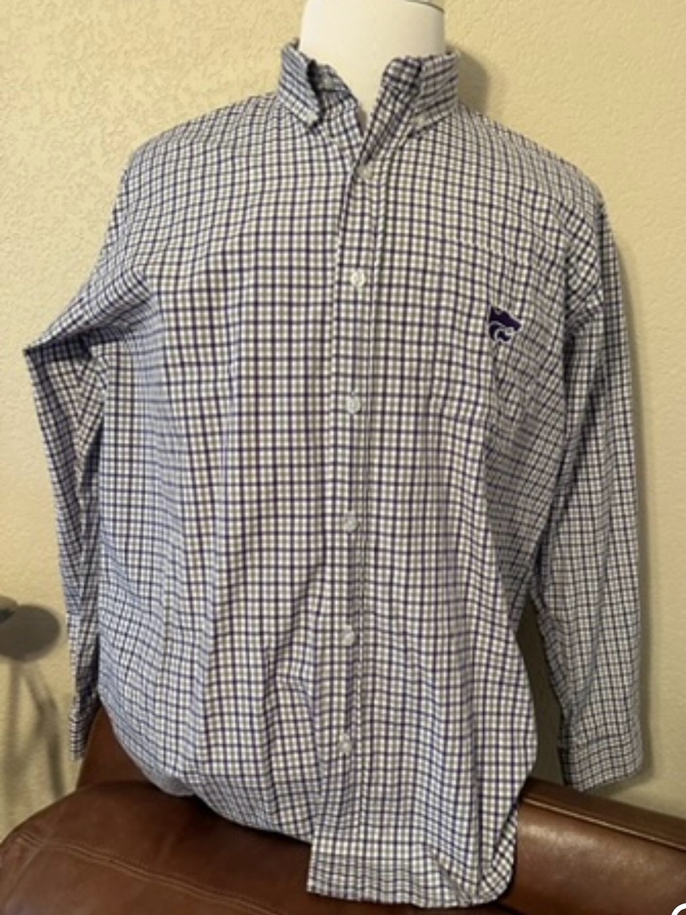 Campus Specialities | Kansas State University Logo Button Down Shirt - Men’s L